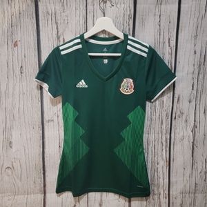 Mexico women home soccer jersey 2018 size S